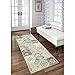 Maples Rugs Vintage Patchwork Distressed Non Slip Washable Runner Rug For Hallway Entry Way Floor Carpet [Made in USA], 2 x 6, Grey