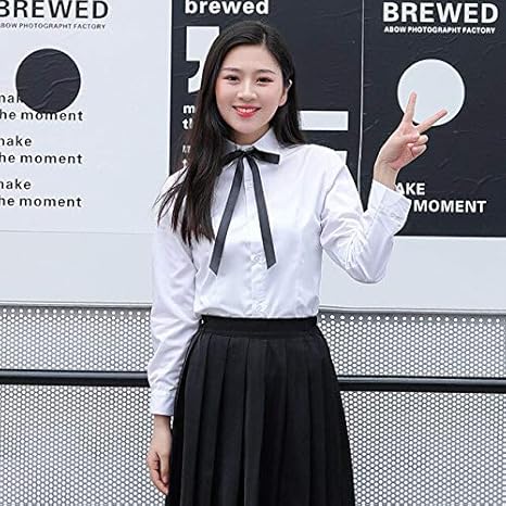 Amazon Co Jp Decetazy 年日本の韓国セーラー服コスプレ衣装の制服のかわいい女の子jk学生服はカジュアルな少年の学校の制服を設定 Jk 制服 Color Shirt And Tie2 Size M ホーム キッチン