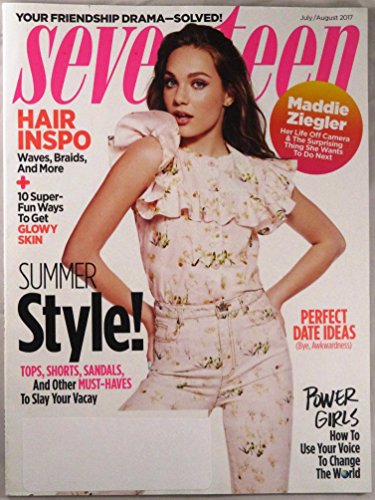 Seventeen Magazine July/August 2017 | Maddie Ziegler