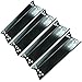 Porcelain Enamel Steel Heat Shield (4-Pack) / Heat Plate for Specific Gas Grill Models Charbroil, Kenmore Sears, K-Mart, Nexgrill, Tera Gear Grills (Dimensions: 15