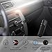 Bluetooth Receiver, SZMDLX Portable Wireless Audio Aux Adapter Bluetooth 4.2 Car Kits with Clip Design (A2DP, Built in Microphone for Home and Car Audio with 3.5mm Stereo Output)