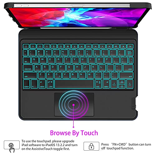 iPad Pro 11 Inch 2021 Case with Keyboard, Keyboard for iPad Air (4th