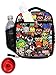 Marvel Kawaii Avengers Girls Boys Soft Insulated School Lunch Box (One Size, Black/Multi)