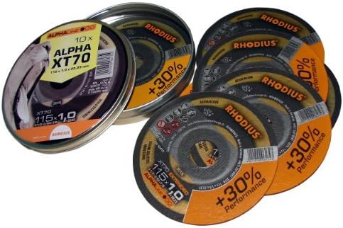 Rhodius XT70-115 INOX Discs by Rhodius