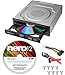 Lite-On 24X SATA Internal DVD+/-RW Drive Optical Drive IHAS124-14 + Nero 12 Essentials Burning Software + Sata Cable Kit primary