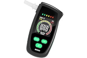 LCD Screen Digital Rechargeable Alcohols Tester with Beep Meter Portable Fast Response Testing Meter Handheld Detectors