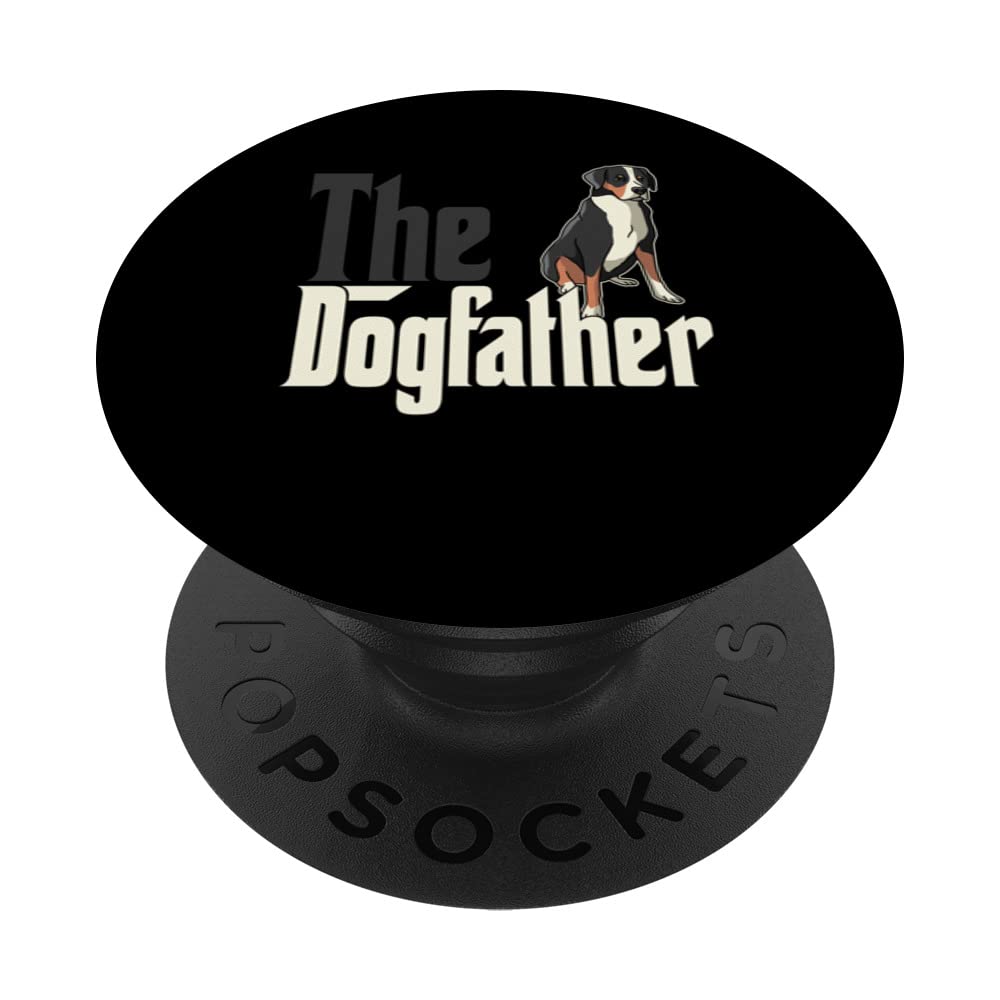 Swiss Mountain Dog Dog Dad Dogfather Dogs Daddy Father PopSockets Swappable PopGrip