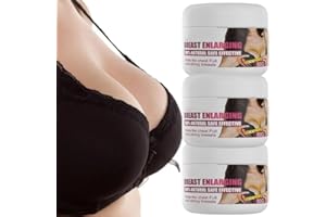 【Worry-free Shopping】3 Jars PlumpUp Breast Enhancement Cream, Breast Enhancement Cream, Breast Firming and Lifting Cream, Nat