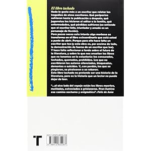 el libro tachado
