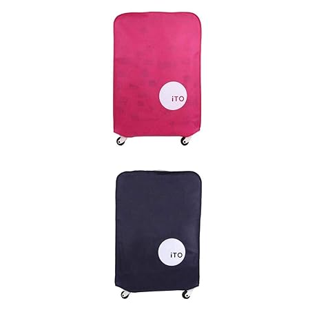 Homyl 2 Packs Travel Luggage Cover, Suitcase Protector Bag Fits for 29 Inch Baggage