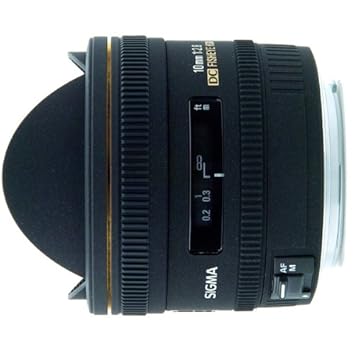 Sigma 10 mm F2,8 EX DC Fisheye HSM-Objektiv (Gelatinefilter) für Pentax Objektivbajonett
