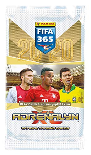 Panini 003192D Adrenalyn XL Trading Cards FIFA 365 2019/2020 Season 24 Display 6 Cards per Booster Multi-Coloured