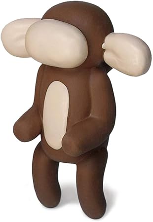 squeaky rubber monkey dog toy