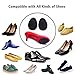 Sole Protectors Adhesive Anti-Slip Stick Non Skid Shoe Bottom Pads Rubber Replacement Upgraded - 5 Pairs