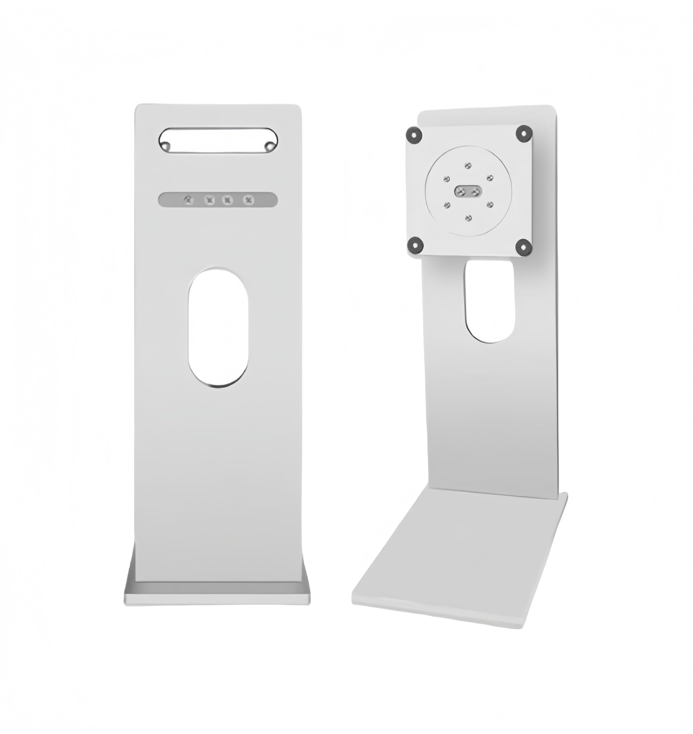 Photo 1 of Aluminum Monitor arm, Single Desk Mount for 24-27 Inch Screens, vesa Monitor arm100x100, Holds 4-6kg, Screw Installation(Fixed Bracket)