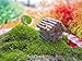 Ginsco 8pcs Miniature Fairy Garden Dollhouse Villa Style DIY Kit
