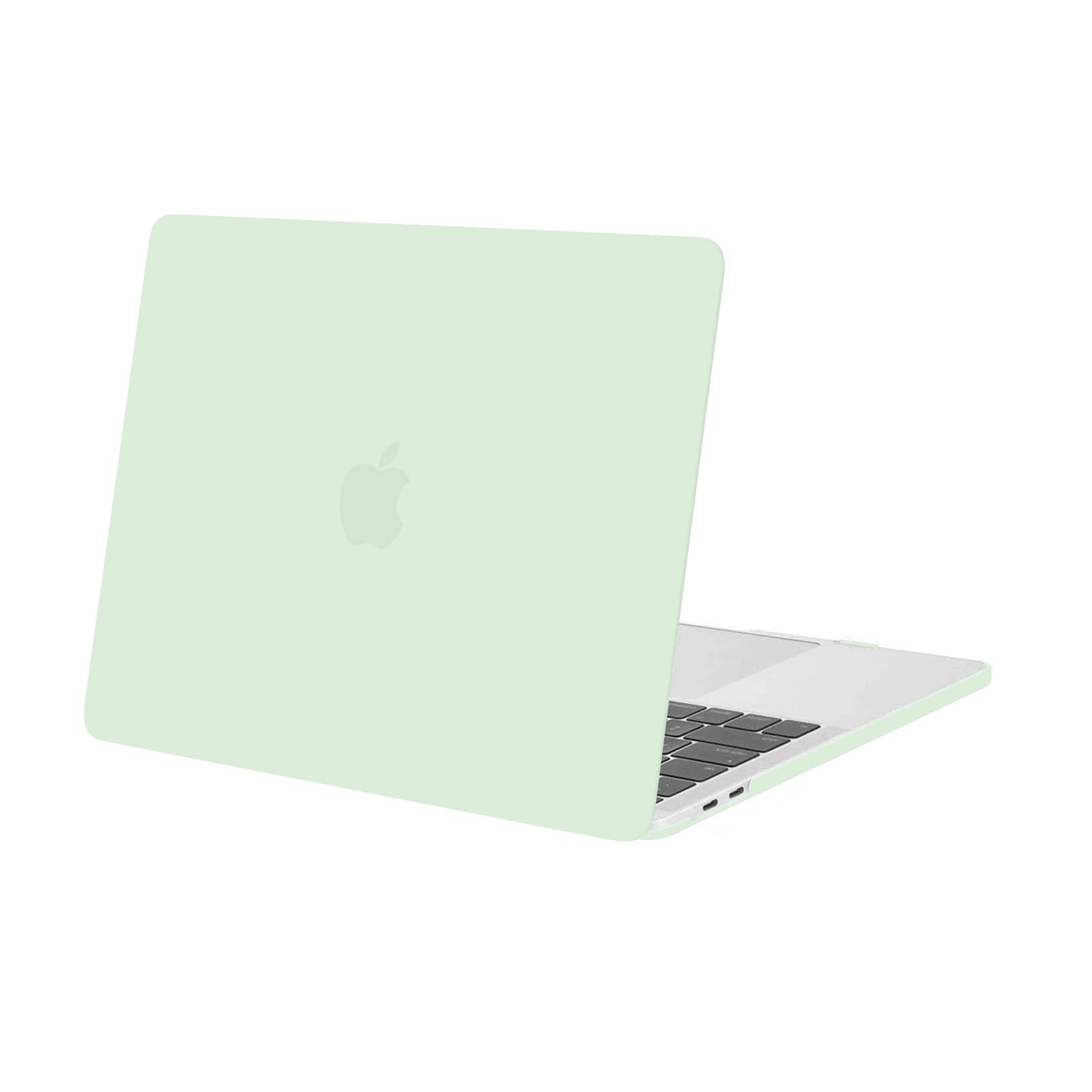 MOSISO Compatible with MacBook Pro 13 inch Case 2026 2025 2024 2023 2022-2016 M2 M1 A2338 A2289 A2251 A2159 A1989 A1706 A1708 with/without Touch Bar, Plastic Hard Shell Case Cover, Honeydew Green