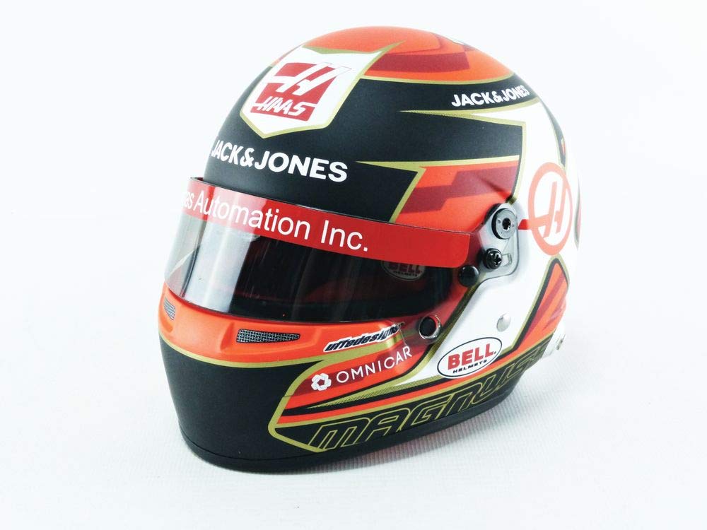 Mini Helmet - 4103532 Collection Miniature Car, Red/Black/White