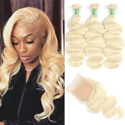 Amazon Com 8a Annelbel Hair 613 Blonde Brazilian Virgin Body Wave