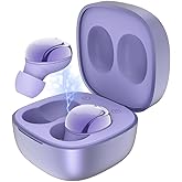 Kamon K30 Wireless Earbuds with Wireless Charging Case, Bluetooth 5.1, Touch Control Waterproof, in Ear Stereo Headphones Built in Mic Headset Premium Sound for iPhone 14, 13, Samsung, Sport (Purple)