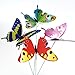 Garden Decor, Austor 24 PCS 12CM Butterfly Stakes Garden Ornaments & Patio Decor Party Supplies Decorations for Outdoor Yard