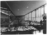 Photo: Library reading room,University of Saarland,c1965