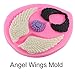 Mujiang Angel Wings Silicone Fondant Molds For Candy Making Sugar Craft Gum Paste Cake Decorating Clay