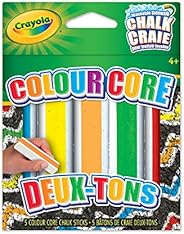 Crayola Sidewalk Chalk - Colour Core, Gifting