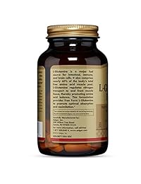 Solgar – L-Glutamina 1000 mg Tablets, E1254, 1, 1