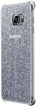 Samsung Glitter Cover für Galaxy S6 Edge Plus, Silber