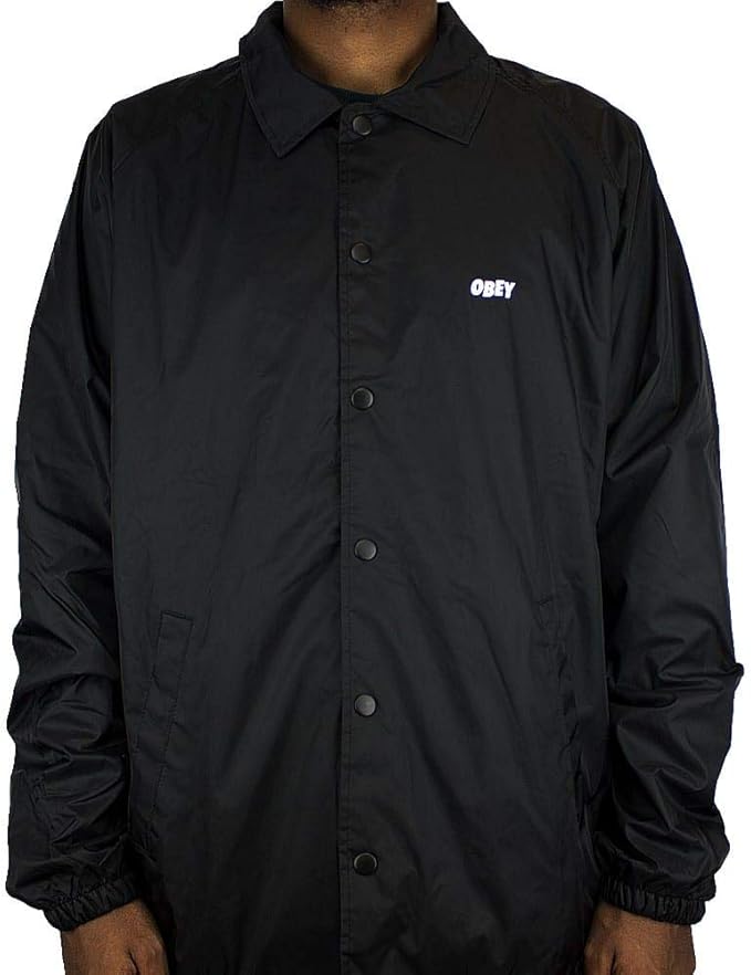 Obey Men's Windbreaker Jacket Amazon.co.uk Clothing