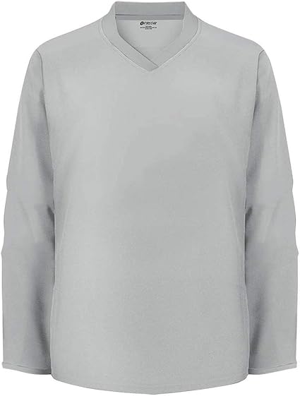 grey hockey jersey