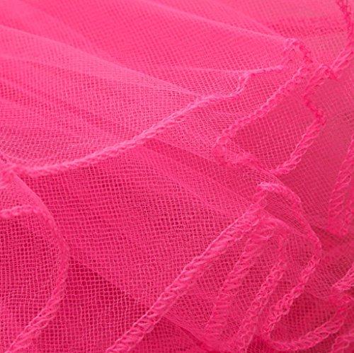 1-7 Years Old Girls,Yamally_9R Toddler Girls Ballet Dress Leotard Dance Skirt Gymnastics Strap Dancewear Clothes (24M, Hot Pink) - Thumbnail 4