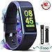MorePro X-Core Fitness Tracker HR, Waterproof Color Screen Activity Tracker with Heart Rate Blood Pressure Monitor, Smart Wristband Pedometer Watch with Step Calories Counter