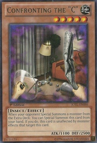 Yu-Gi-Oh! - Confronting the "C" (JOTL-EN086) - Judgment of the Light - 1st Edition - Rare