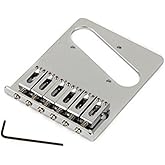 Fender 53354000 Standard Series Telecaster Bridge Assembly - Chrome | Includes saddle height wrench and 1 year warranty for repair, maintenance and performance