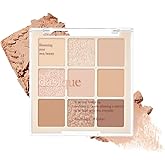 dasique Shadow Palette #07 Milk Latte l Cruelty-Free l 9 Blendable Shades in Smooth Matte and Shimmer Finishes with Gorgeous Pearls