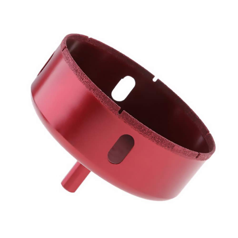 ExcInter 1PCS 100mm Diamond Drill Bit Brazing Core Hole Saw Extractor Remover Tools for Tile Glass Marble Ceramic