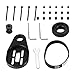 XCSOURCE DIY Electric Skateboard Longboard Pulley and Motor Kit + Bracket + Belt + Screw Tool Mount for 70/72mm Wheel OS915
