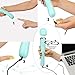 Therapeutic Wand Massager - Handheld Cordless and Powerful - 8 Speeds and 20 Patterns - USB Rechargeable - Magic Recovery Effect for Body - Back Neck Shoulder Feet - Turquoise