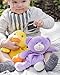 WILD BABY Purple Bear Microwaveable Stuffed Animal - Heatable Plush Pal with Aromatherapy Lavender Scent for Babies and Kids - 10