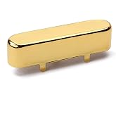 Alnicov Guitar Neck Pickup Cover for TL Tele Telecaster Style Electric Guitar Gold