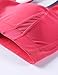 SYROKAN Women's Full Coverage Shock Control Wirefree High Impact Sports Bra Magenta 40D