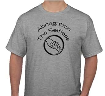 Amazon.com: Abnegation the Selfless Divergent Faction Tee ...