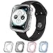 i-Blason Case Compatible with Apple Watch 40mm Series 5 2019 / Series 4 2018, [Halo] TPU Cases [4 Color Combination Pack] [Compatible with Apple Watch Series 4 / Series 5] (40 mm)