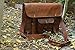 HLC Leather Unisex Real Leather Messenger Bag for Laptop Briefcase Satchel …