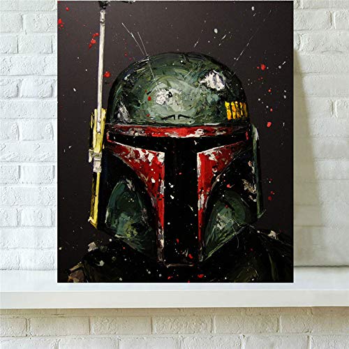 boba fett wall art