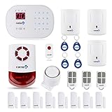Fortress Security Store (TM) S03-C Wireless Home Security Alarm System Pet Immune DIY Kit with Auto Dial + Outdoor Strobe Alarm