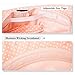 Womens UPF50+ 100% Linen Summer Sun Bucket Packable Foldable Wide Brim Hats w/Chin Cord Beige
