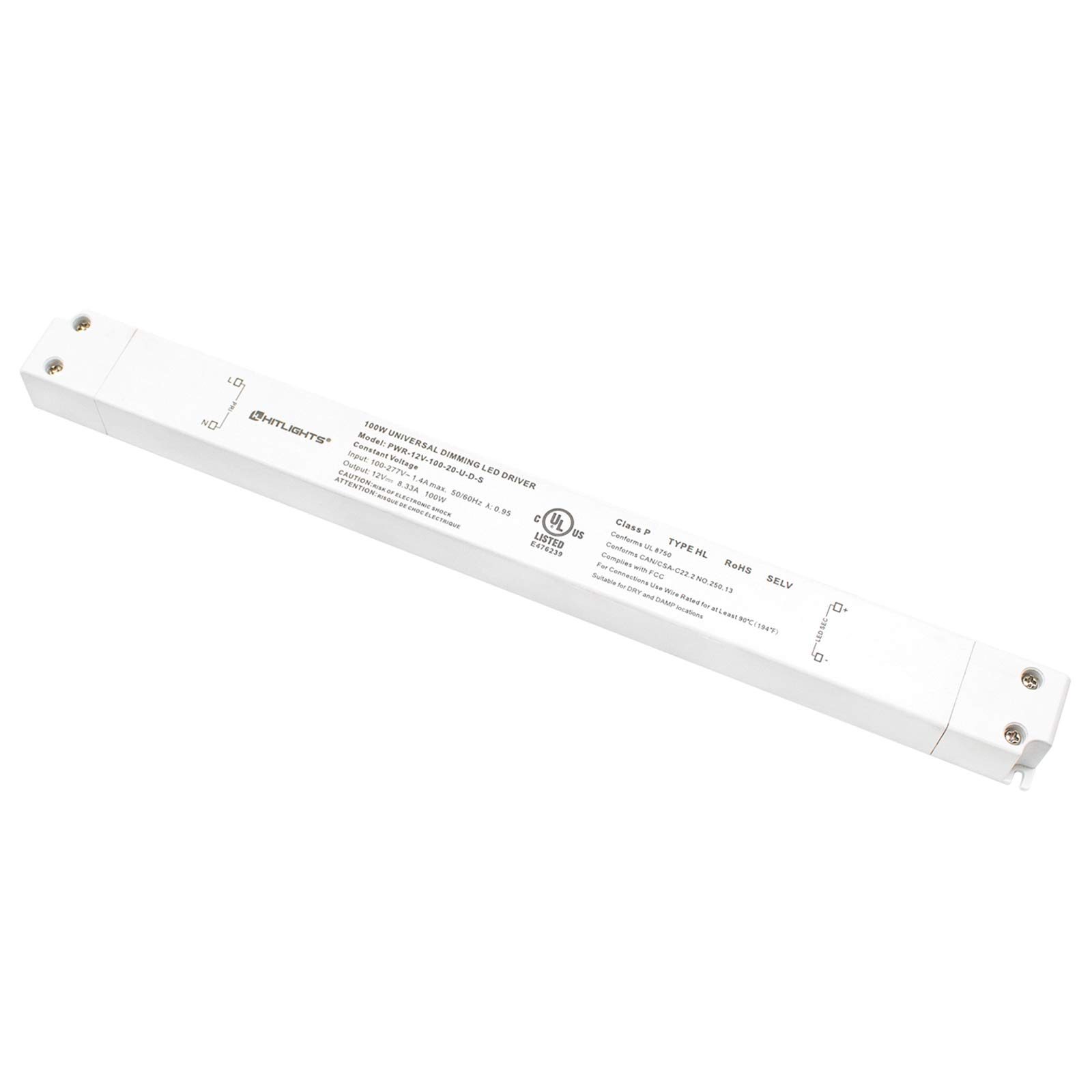 HitLights 100W Dimmable LED Driver